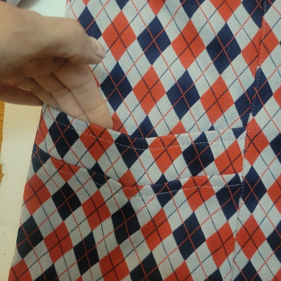 Vintage Women's Argyle Patterned Jacket EUC. Preppy Mod Golf - Picture 3 of 9